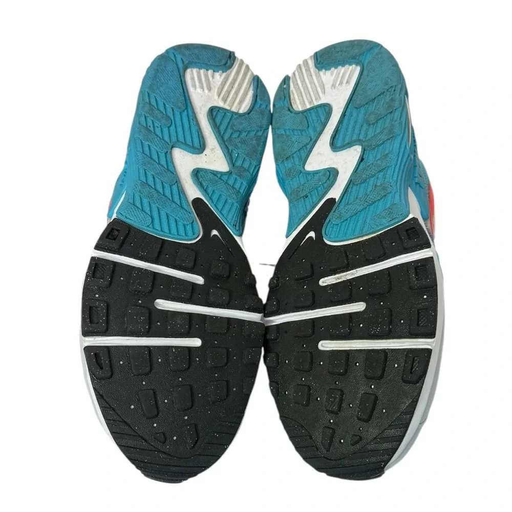 Nike Air Max Excee Pure Platinum/ Teal Bright Crimson‎ Womens 8 Sneakers Shoes